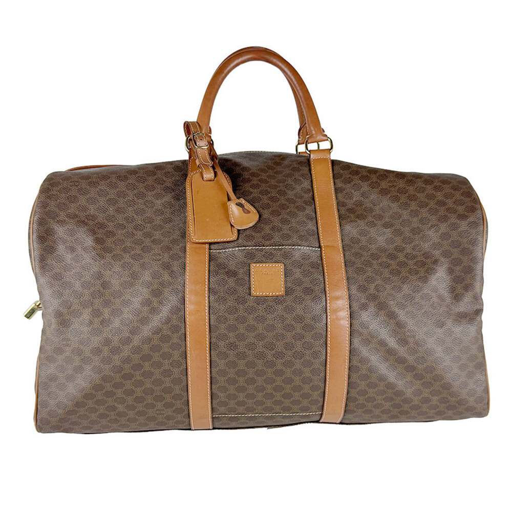 Celine CELINE handbag Macadam Brown Men's and Women's z11030